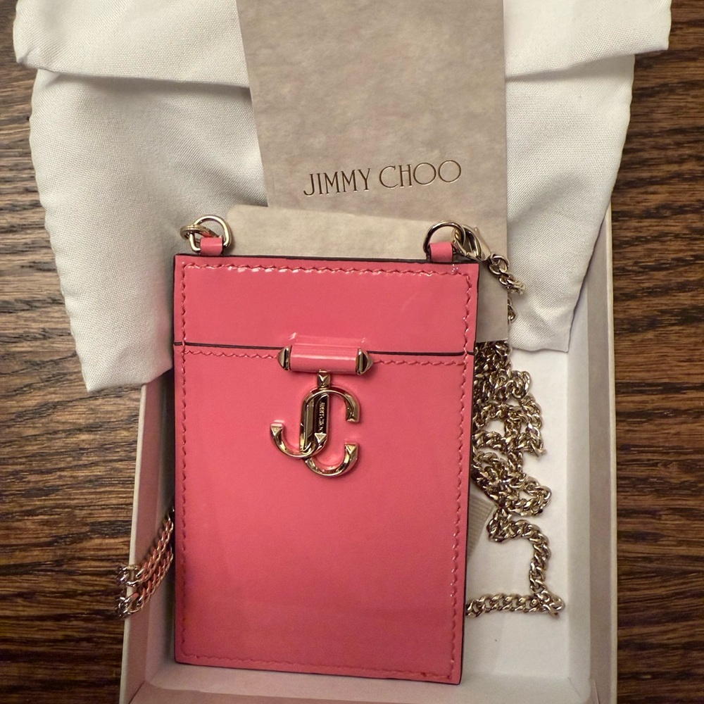 Jimmy Choo Vibrant Candy Pink Crossbody Bag